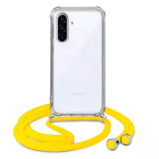 ETUI CROSSBODY NA TELEFON SAMSUNG GALAXY A36 5G ŻÓŁTY Sznurek Smycz