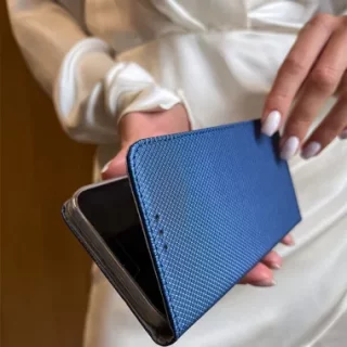 ETUI BOOK MAGNET NA TELEFON XIAOMI 14T PRO GRANATOWY