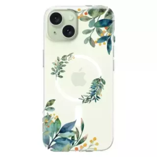 Etui AntiShock MagSafe do APPLE IPHONE 15 Kwiatowe RAL108
