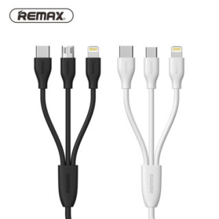 KABEL USB REMAX 3w1 RC-109th BIAŁY