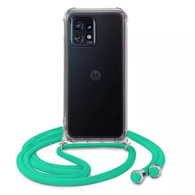 ETUI CROSSBODY NA TELEFON MOTOROLA EDGE 40 PRO  MIĘTOWY Sznurek Smycz
