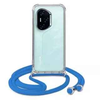 ETUI CROSSBODY NA TELEFON HUAWEI HONOR 300 PRO NIEBIESKI Sznurek Smycz