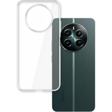 Silikonowe Etui do REALME 12 PLUS 5G Transparentne Clear