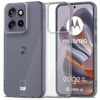 Silikonowe Etui do MOTOROLA EDGE 50 NEO Transparentne Clear