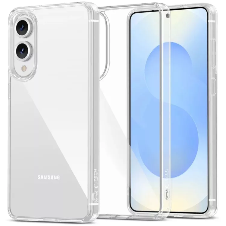 Silikonowe Etui do SAMSUNG S25 EDGE Transparentne Clear