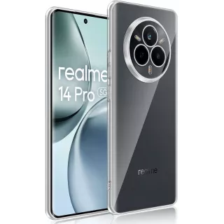 SILIKONOWE ETUI REALME 14 PRO PLUS 5G TRANSPARENTNY CLEAR 2mm