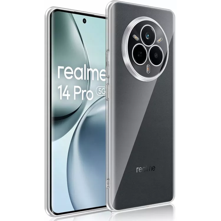 SILIKONOWE ETUI REALME 14 PRO PLUS 5G TRANSPARENTNY CLEAR 2mm