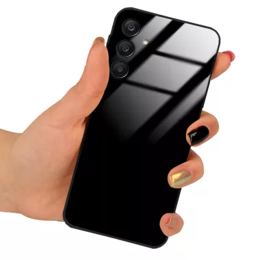 ETUI BLACK CASE GLASS NA TELEFON SAMSUNG GALAXY A26 CZARNY