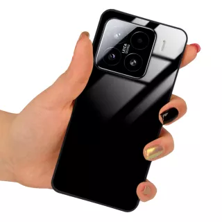 ETUI BLACK CASE GLASS NA TELEFON XIAOMI 15 PRO 5G CZARNY