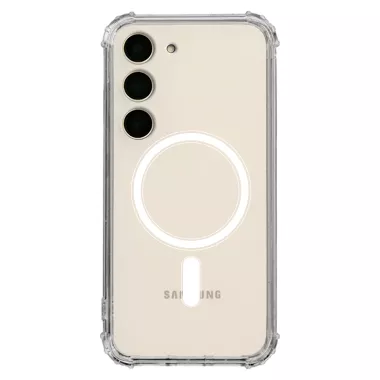 ETUI ANTI-SHOCK Z MAGSAFE NA TELEFON SAMSUNG GALAXY S24 TRANSPARENTNY