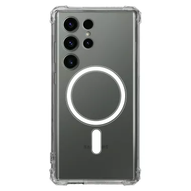 ETUI ANTI-SHOCK Z MAGSAFE NA TELEFON SAMSUNG GALAXY S24 ULTRA TRANSPARENTNY