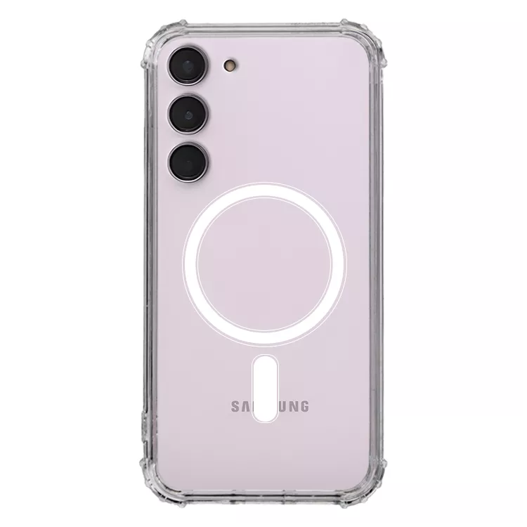 ETUI ANTI-SHOCK Z MAGSAFE NA TELEFON SAMSUNG GALAXY S24 PLUS TRANSPARENTNY