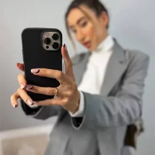 Etui Ochronne Smooth do Telefonu APPLE IPHONE 16E CZARNY Matowy
