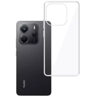 Silikonowe Etui do XIAOMI REDMI NOTE 14 PRO 4G Transparentne Clear