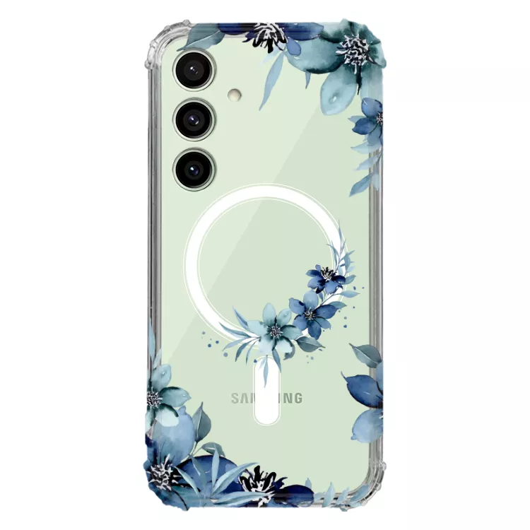 Etui AntiShock MagSafe do SAMSUNG GALAXY S24 FE Kwiatowe RAL111 Etui AntiShock MagSafe do SAMSUNG GALAXY S24 FE Kwiatowe RAL111