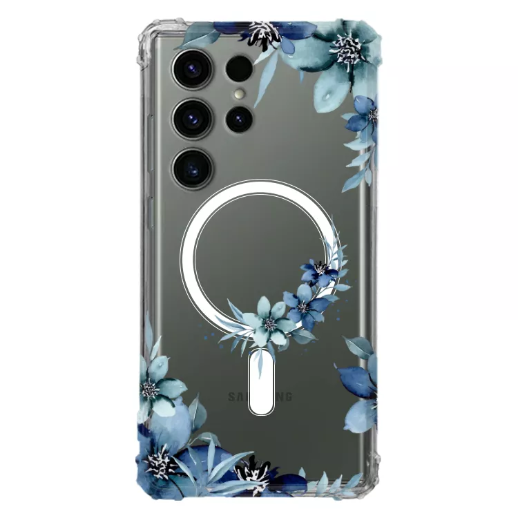 Etui AntiShock MagSafe do SAMSUNG GALAXY S24 ULTRA Kwiatowe RAL111 Etui AntiShock MagSafe do SAMSUNG GALAXY S24 ULTRA Kwiatowe RAL111