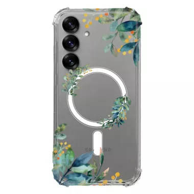Etui AntiShock MagSafe do SAMSUNG GALAXY S25 Kwiatowe RAL108