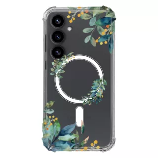 Etui AntiShock MagSafe do SAMSUNG GALAXY S25 PLUS Kwiatowe RAL108