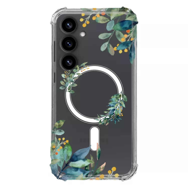 Etui AntiShock MagSafe do SAMSUNG GALAXY S25 PLUS Kwiatowe RAL108 Etui AntiShock MagSafe do SAMSUNG GALAXY S25 PLUS Kwiatowe RAL108