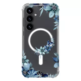 Etui AntiShock MagSafe do SAMSUNG GALAXY S25 PLUS Kwiatowe RAL111