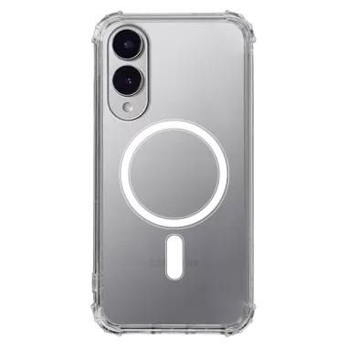 ETUI ANTI-SHOCK Z MAGSAFE NA TELEFON SAMSUNG GALAXY S25 EDGE TRANSPARENTNY