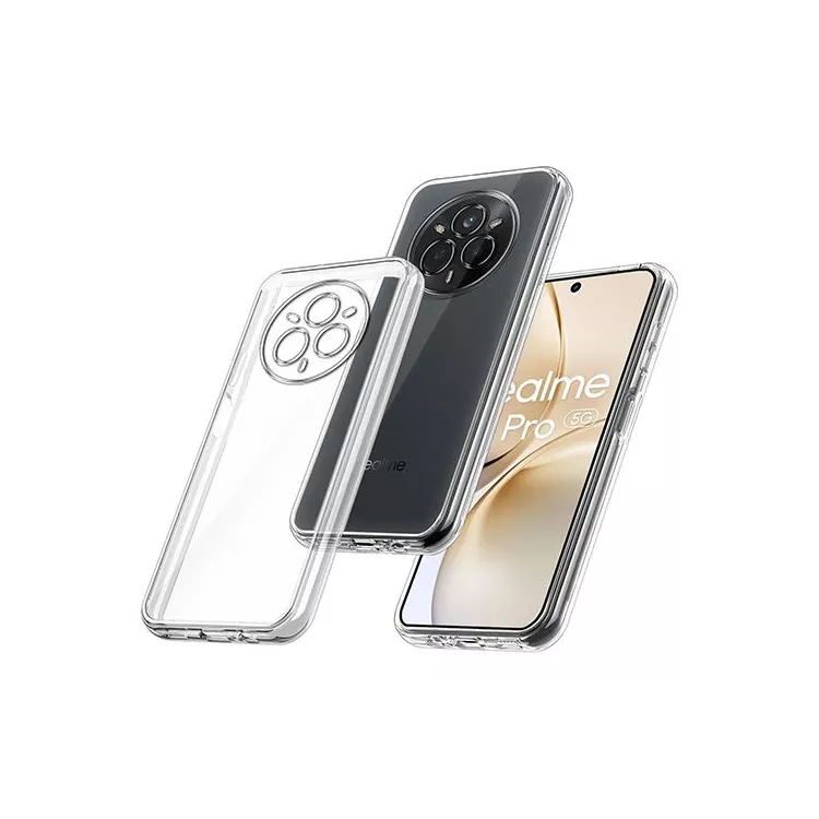 Silikonowe Etui do REALME 14 PRO 5G Transparentne Clear