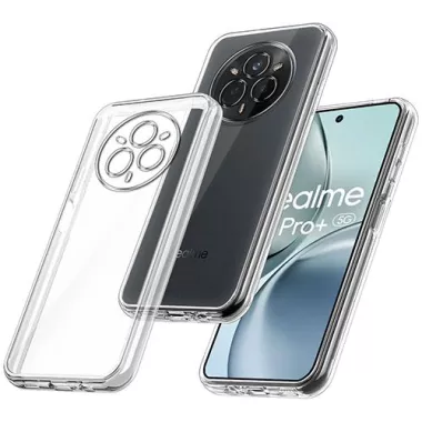 Silikonowe Etui do REALME 14 PRO PLUS 5G Transparentne Clear