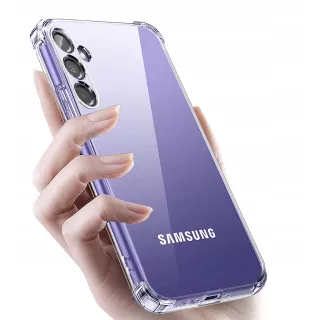 ETUI ANTI-SHOCK NA TELEFON SAMSUNG GALAXY M16 5G TRANSPARENTNY