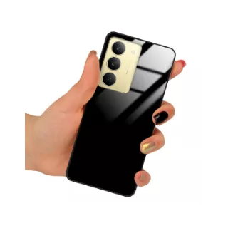 ETUI BLACK CASE GLASS NA TELEFON REALME 14 5G CZARNY