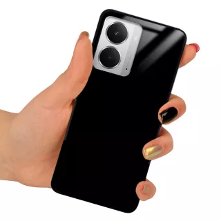 ETUI BLACK CASE GLASS NA TELEFON REALME 14 4G / NEO 7X CZARNY
