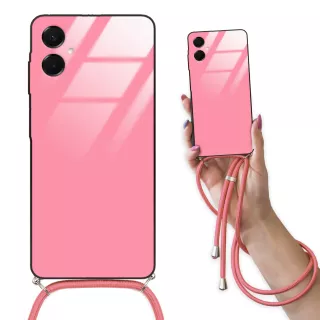 Etui Do SAMSUNG GALAXY A06 Różowy Sznurek Crossglam ST_CLR114