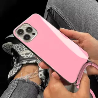 Etui Do REALME 14X Różowy Sznurek Crossglam ST_CLR114