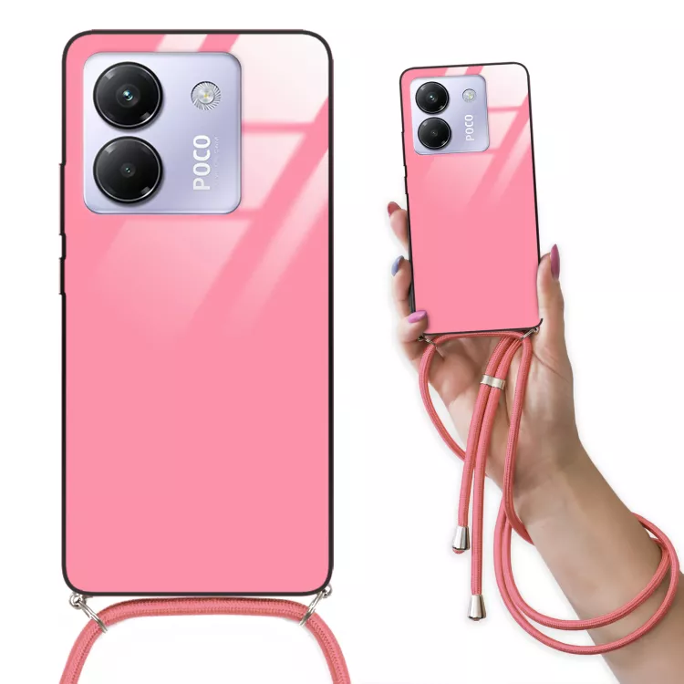 Etui Do XIAOMI POCO M7 PRO 5G Różowy Sznurek Crossglam ST_CLR114 Etui Do XIAOMI POCO M7 PRO 5G Różowy Sznurek Crossglam ST_CLR114