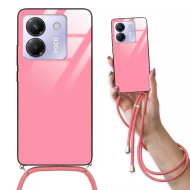 Etui Do XIAOMI POCO M7 PRO 5G Różowy Sznurek Crossglam ST_CLR114