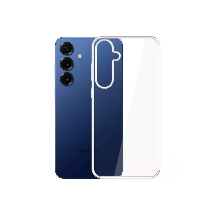 ETUI PROTECT CASE 2mm NA TELEFON SAMSUNG S25 FE TRANSPARENTNY