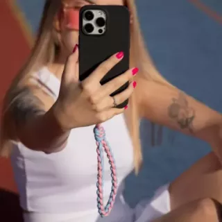 Matowe Etui Na Telefon APPLE IPHONE 17 PRO z zawieszką QUICK 253