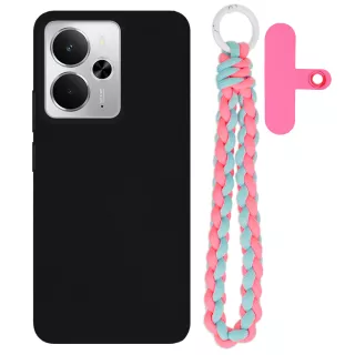 Matowe Etui Na Telefon REALME 14 5G z zawieszką QUICK 227