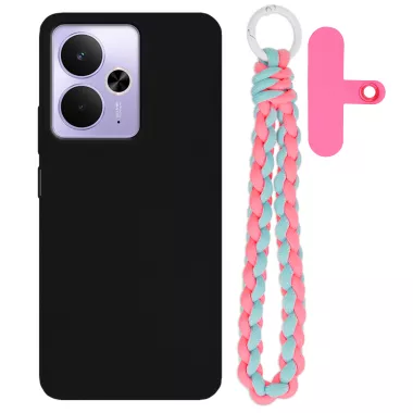 Matowe Etui Na Telefon REALME 14T z zawieszką QUICK 227