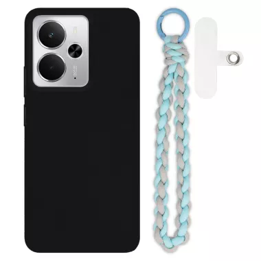 Matowe Etui Na Telefon REALME 14 5G z zawieszką QUICK 236