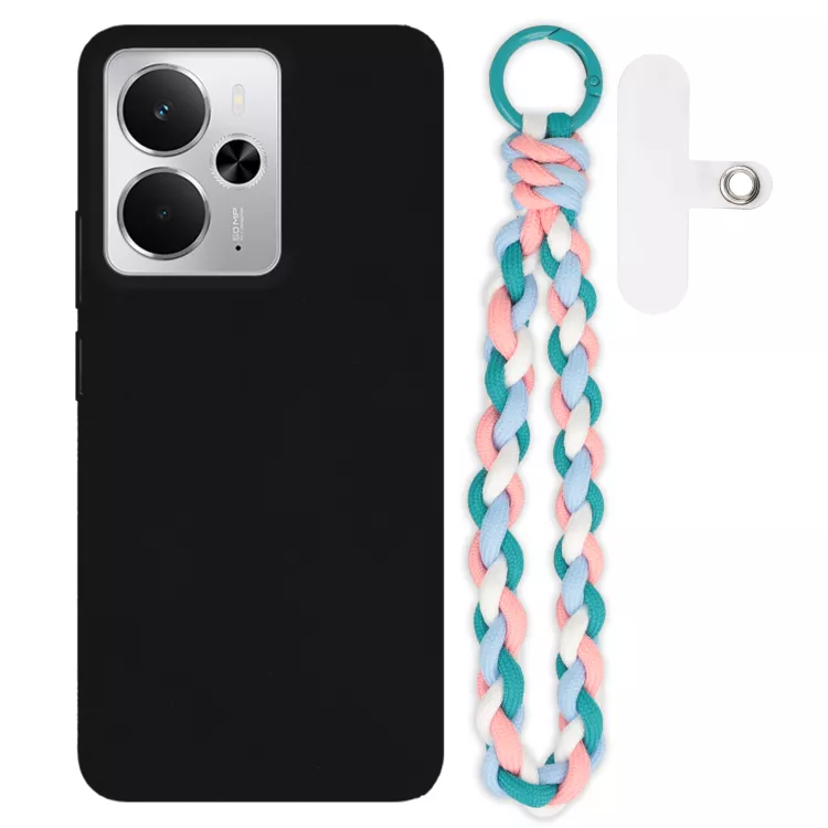 Matowe Etui Na Telefon REALME 14 5G z zawieszką QUICK 252