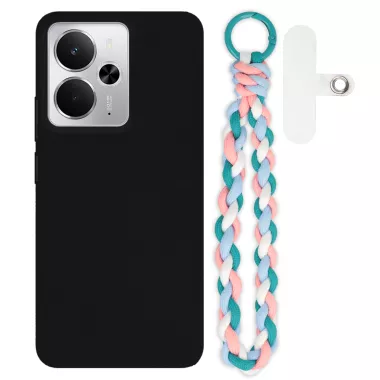 Matowe Etui Na Telefon REALME 14 5G z zawieszką QUICK 252