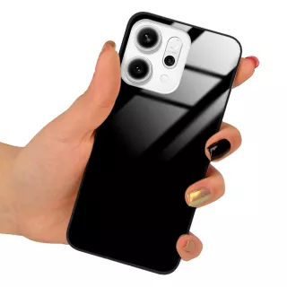 ETUI BLACK CASE GLASS NA TELEFON OPPO RENO 14 5G CZARNY