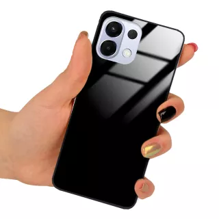 ETUI BLACK CASE GLASS NA TELEFON OPPO K13 5G CZARNY