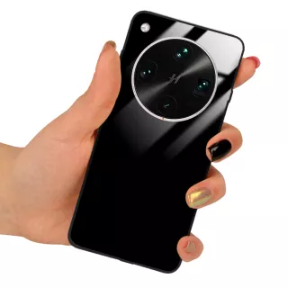 ETUI BLACK CASE GLASS NA TELEFON OPPO FIND X8 ULTRA 5G CZARNY