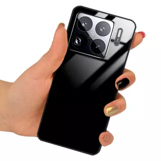 ETUI BLACK CASE GLASS NA TELEFON HUAWEI 15S PRO 5G CZARNY