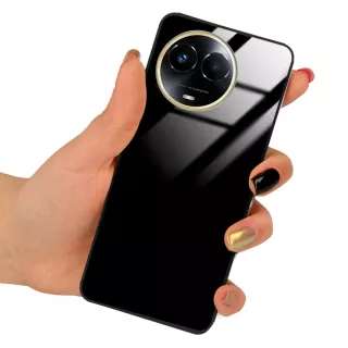 ETUI BLACK CASE GLASS NA TELEFON REALME 11 CZARNY