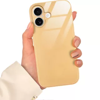 ETUI GOLD CASE GLASS APPLE IPHONE 17 AIR ST_COL111