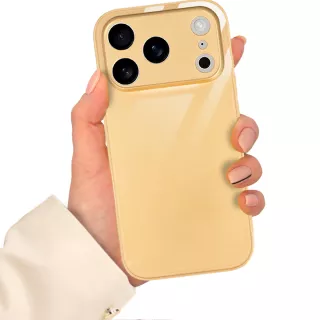 ETUI GOLD CASE GLASS APPLE IPHONE 17 PRO ST_COL111