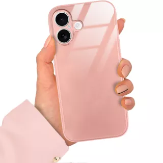 ETUI PINK CASE GLASS APPLE IPHONE 17 ST_COL103