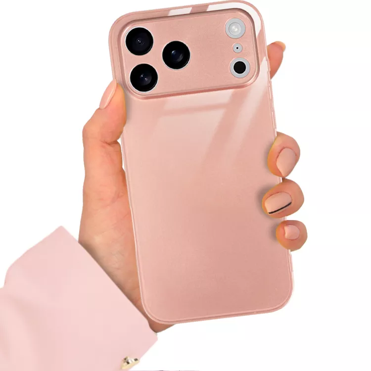 ETUI PINK CASE GLASS APPLE IPHONE 17 PRO MAX ST_COL103